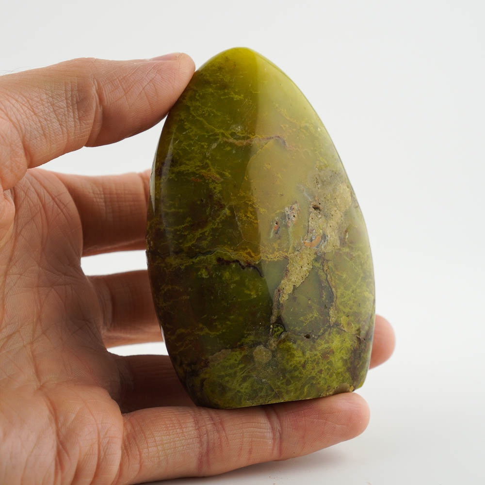 Dekoračný kameň - opál zelený