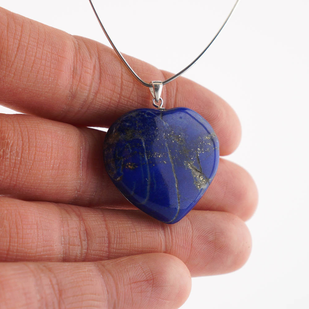 Originálny prívesok Lapis lazuli srdce