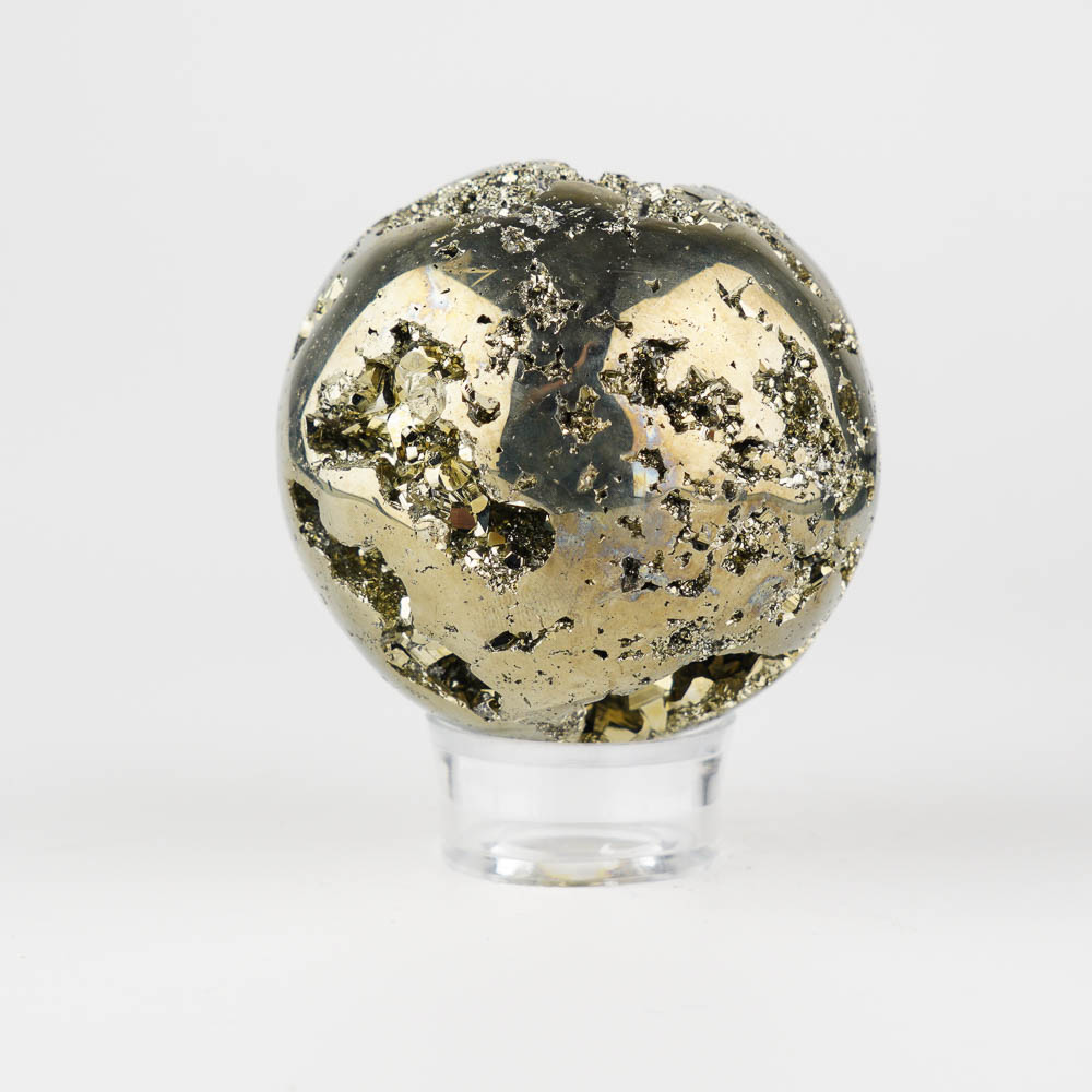Dekoračný kameň guľa - pyrit