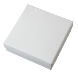 Papierová krabička 80x80x28mm - biela