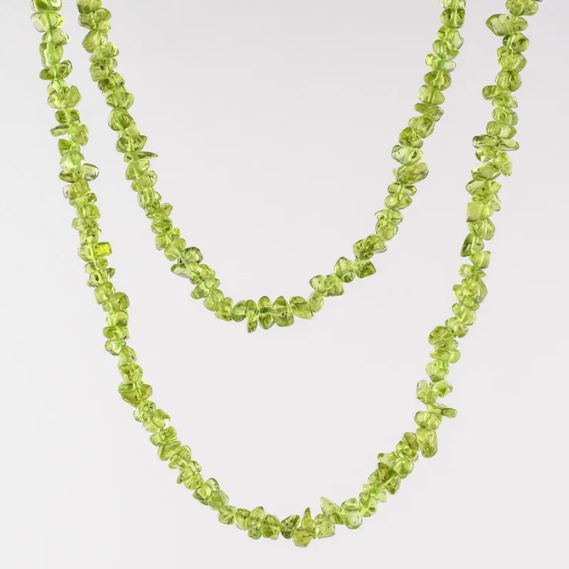 Sekaný náhrdelík - olivín