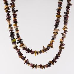 Sekaný náhrdelík - jaspis mookait