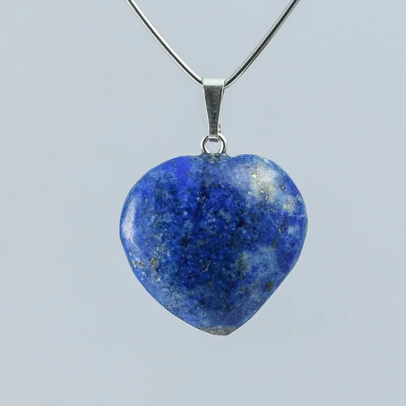 Prívesok srdce 20mm - lapis lazuli