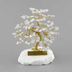 Stromček šťastia R4 bonsai - chalcedón