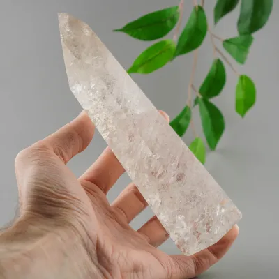 Obelisk - krištáľ 18,2cm