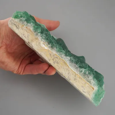 Drúza fluorit Madagaskar 1,35kg
