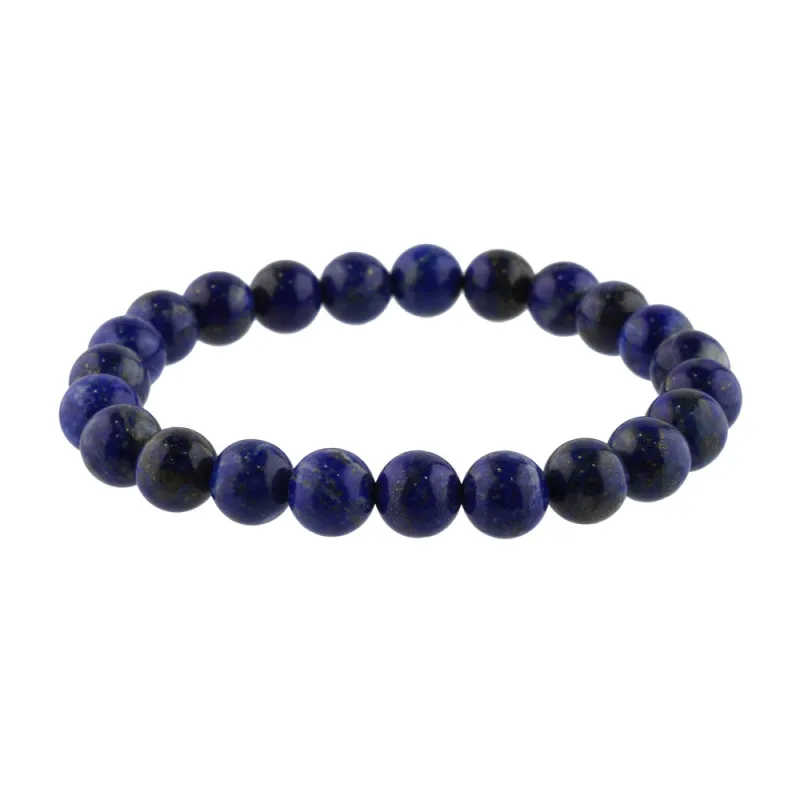 Guličkový náramok - lapis lazuli