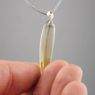 Citrín prívesok extra Madagaskar