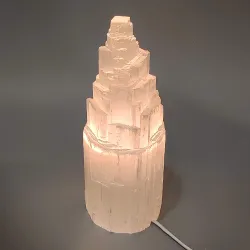 Selenit - elektrická lampa so žiarovkou