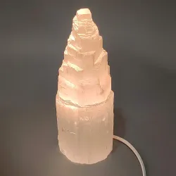 Selenit - elektrická lampa so žiarovkou