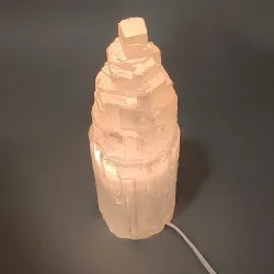 Selenit - elektrická lampa so žiarovkou