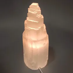 Selenit - elektrická lampa so žiarovkou