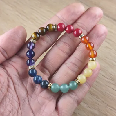Guličkový náramok - mix farieb